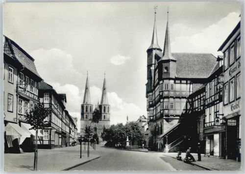 Duderstadt Rathaus Marktstraße St. Cyriakuskirche