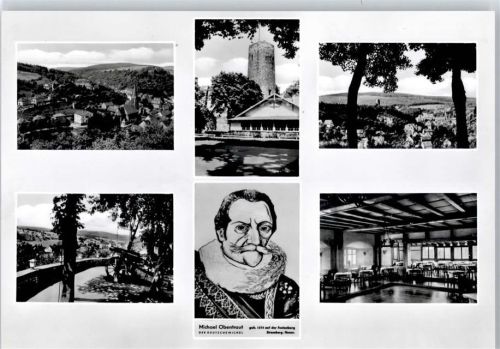 Stromberg Burggaststätte Fustenburg Deutscher Michel