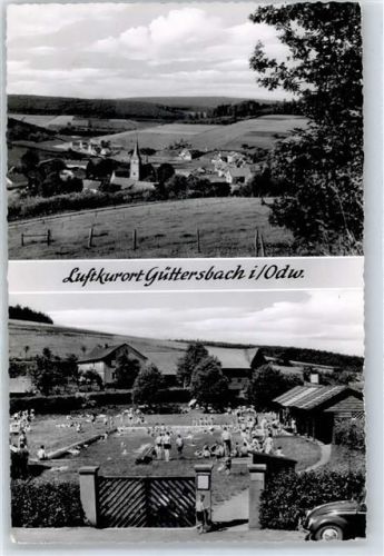 Güttersbach Schwimmbad Kirche