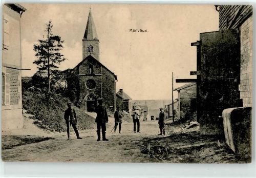 Marvaux-Vieux Feldpost Kirche