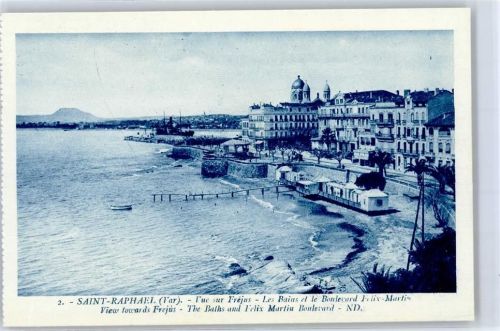 Saint-Raphael Strand Schwimmbad