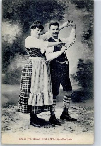 Baron Nikls Schuhplattlerpaar