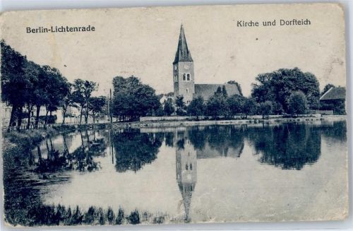 Lichtenrade Kirche Dorfteich
