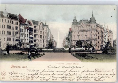 Schöneberg 1900 Victoria Luisen Platz