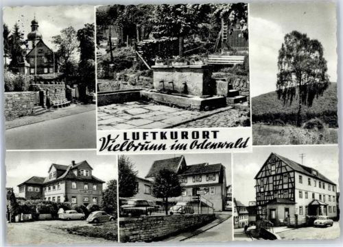 Vielbrunn Kirche Brunnen Gasthaus