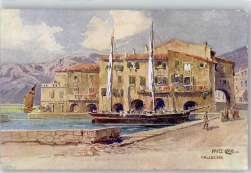 Malcesine sign. Fritz Lach