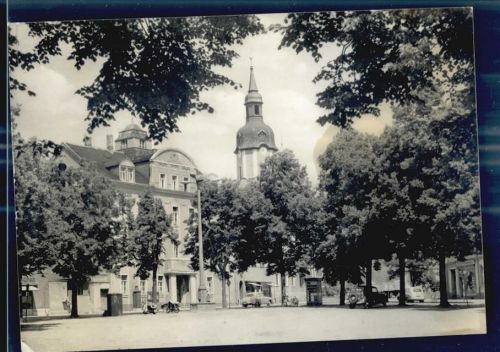 04425 O7127 Taucha b Leipzig - Kirche Ernst Thälmann Platz