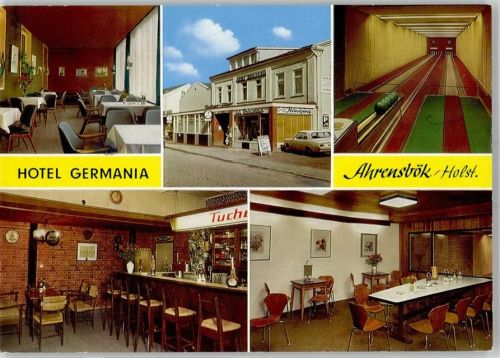 Ahrensbök Hotel Germania Kegelbahn