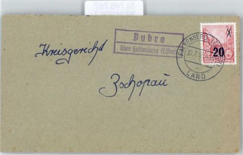Dubro Landpoststempel