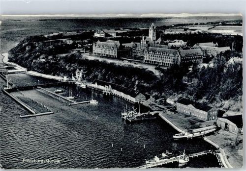 Mürwik Hafen Fliegeraufnahme