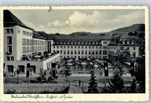 Oberschlema WK II Kurhotel mit Garten
