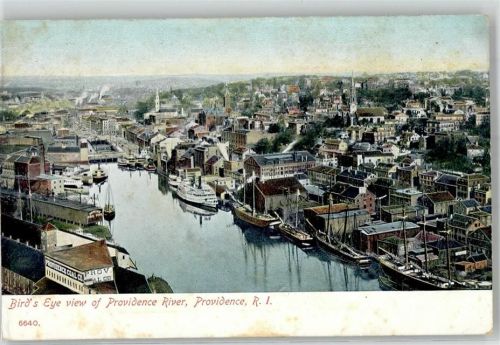 Providence Hafen Fluss Kirche
