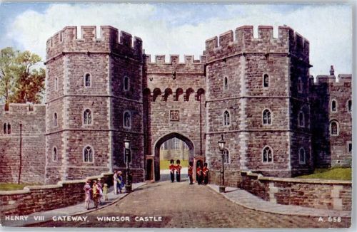 Windsor Henry VIII gateway Windsor Castle