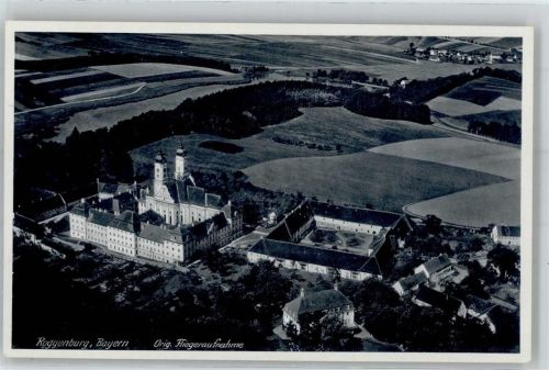 Roggenburg Fliegeraufnahme Schloss