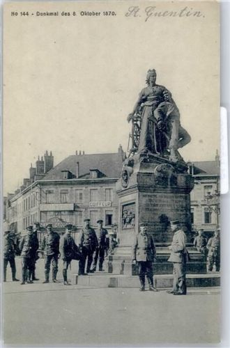 Saint-Quentin Denkmal des 08. Oktober