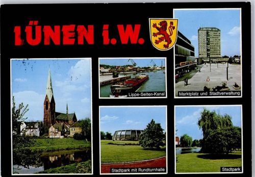 Lünen Stadtpark Marktplatz
