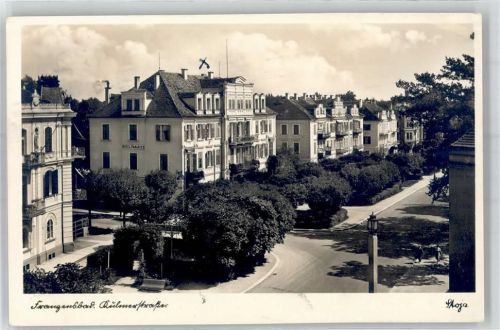 Frantiskovy Lazne Straßenansicht