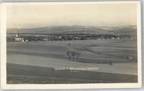 Solnice 1925 Kirche
