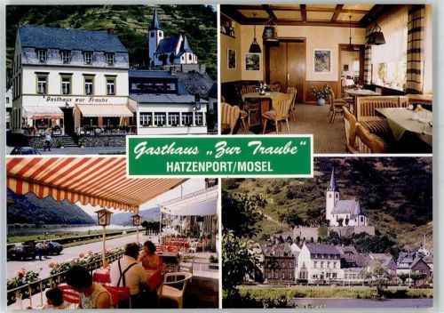 56332 W5401 Hatzenport - Gasthaus Zur Traube R.Hosp