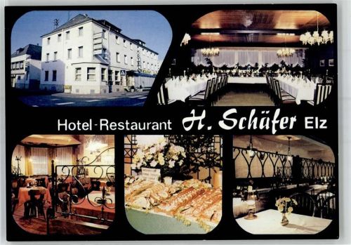 65604 W6254 Elz , Westerw - Hotel Gasthaus H.Schäfer Rathausstraße 1-3
