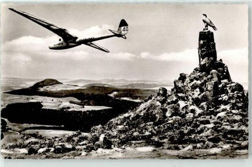 Wasserkuppe Fliegerdenkmal Flugzeug