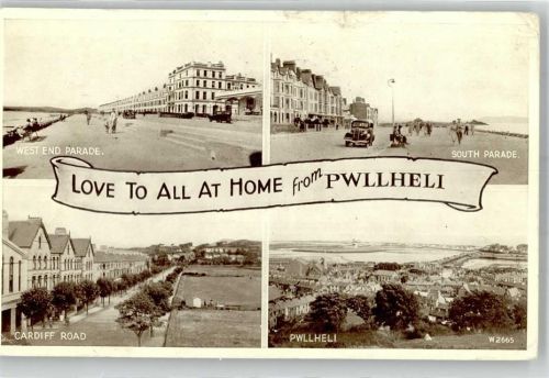 Pwllheli Westend Promenade South Parade Cardiff Road Auto