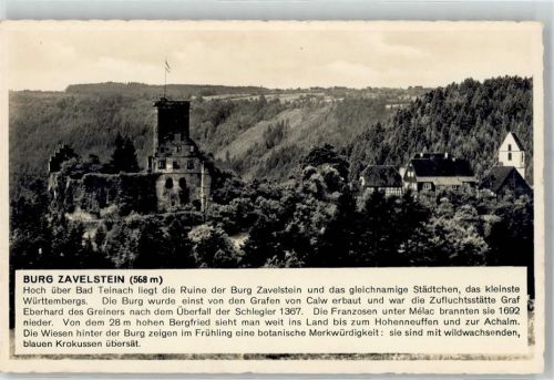 Zavelstein Burg Zavelstein