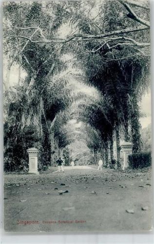 Singapore 1913 Botanischer Garten