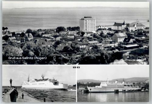 Sassnitz Schwedenfähre Skane Fährschiff Hafen