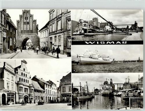 Wismar Am Wassertor Löwenapotheke Hafen