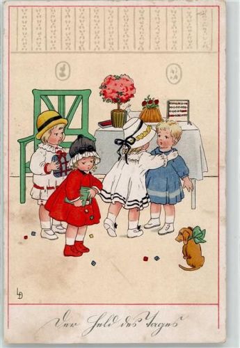 Dackel Kind Meissner u. Buch