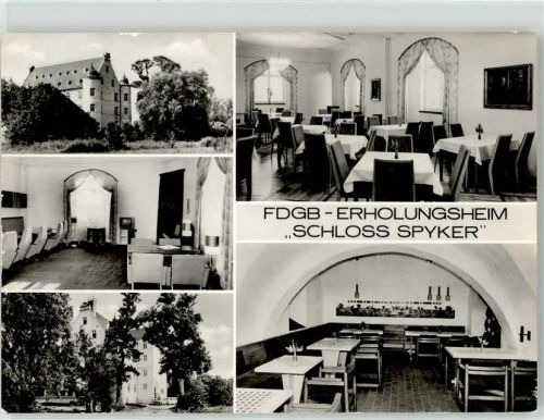 Glowe FDGB-Erholungsheim Schloss Spyker