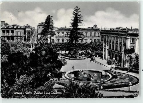 Catania Villa Bellini Umberto Strasse