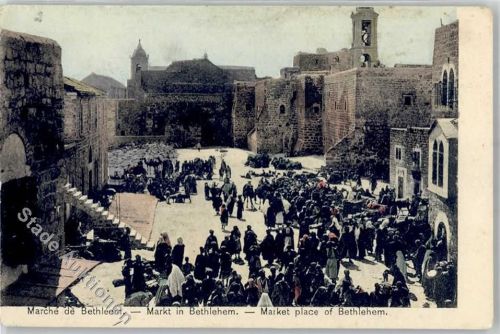 Bethlehem Marktszene