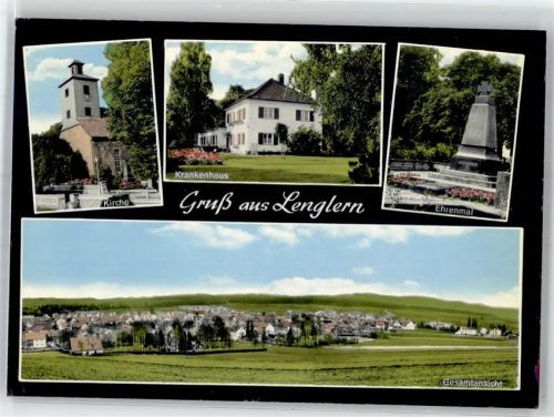 Lenglern Kriegerdenkmal Kirche Krankenhaus