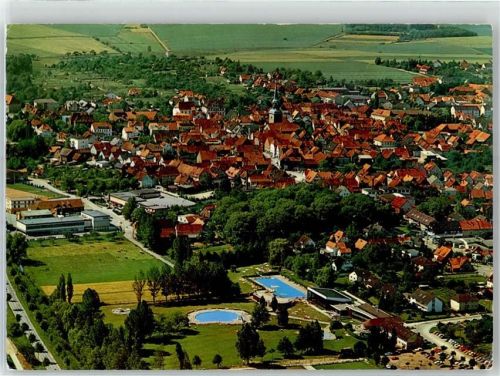 Bad Münder Fliegeraufnahme Schwimmbad