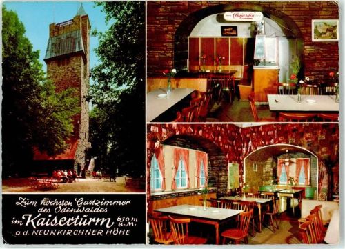 64397 W6101 Neunkirchen , Odenw - Gasthaus im Kaiserturm