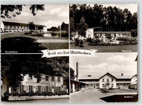 Bad Waldliesborn Kurmittelhaus Badehalle Kurhaus Lindenhof