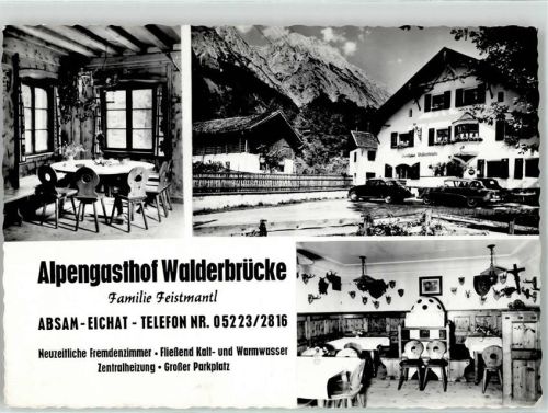 Absam 1968 Gasthaus Walderbrücke