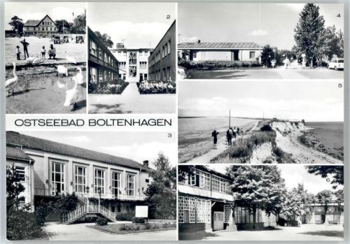 Ostseebad Boltenhagen Strand Blindenkurheim Erholungsheim Fritz reuter Steilküste Müttererholungsheim