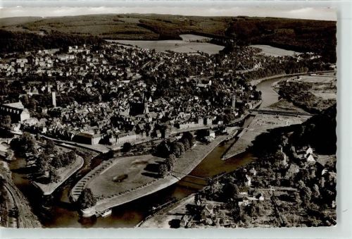 Hann Münden Zusammenfluss Fulda Werra Fliegeraufnahme