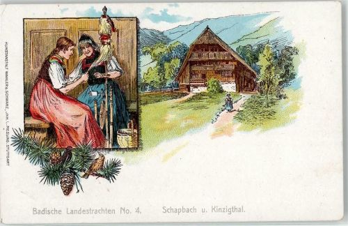 77776 W7624 Schapbach - Tracht Kinzigtal