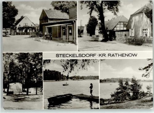 Steckelsdorf See Ruderbootpartie Bungalow
