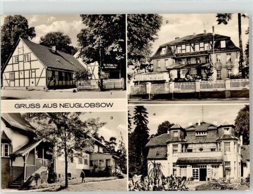 Neuglobsow Gasthaus Theodor-Fontane-Haus FDGB-Erholungsheim Haus Brandenburg Ferienheim Haus Stechlin Cafe Milchbar Haus Hirschberg