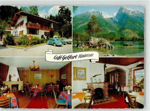 Hintersee Cafe Familie Gelfahrt VW Käfer