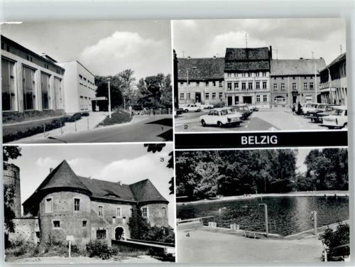 Belzig Gasthaus Fläminggarten Marktplatz Burg Eisenhardt Schwimmbad