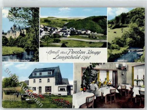 Langscheid Pension Krupp Schloss Bürresheim Nettetal