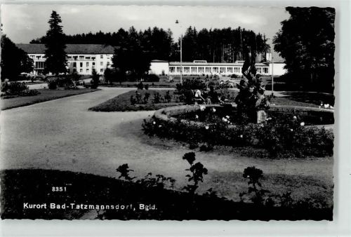 Bad Tatzmannsdorf Kurort Kurpark Kurhaus Burgenland Brunnen