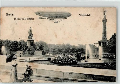 Berlin Mitte Bismarck-Denkmal Siegessäule