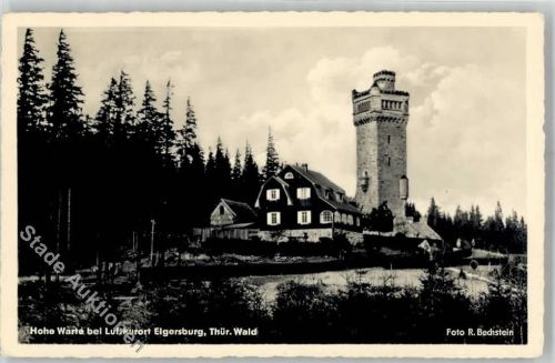 Elgersburg 1959 Hohe Warte Gasthaus